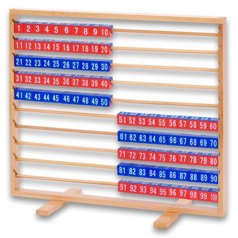 Räkneram 1-100 EN STL