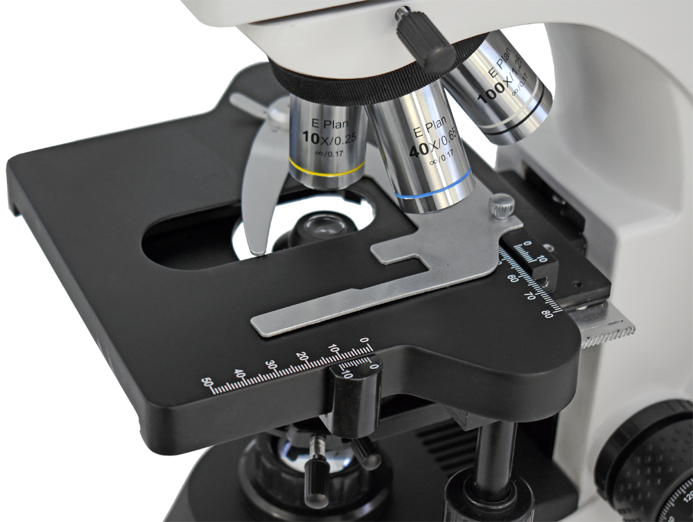 Mikroskop BMS D3-220EP, Bino, 40, 100, 400 och 1000X, E-plan optik EN STL