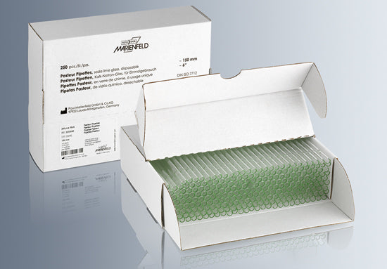 Pasteur-pipett, 230 mm, 250 st. EN STL