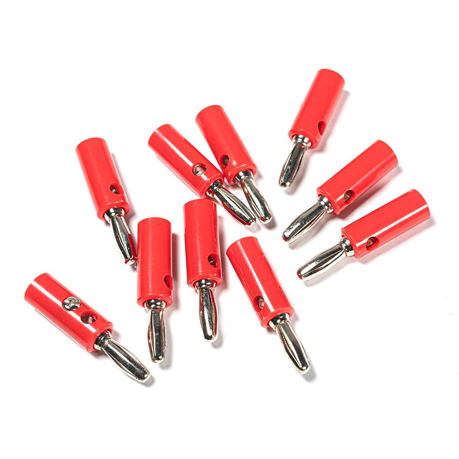 Bananproppar - 10 st Svarta RÖD / EN STL