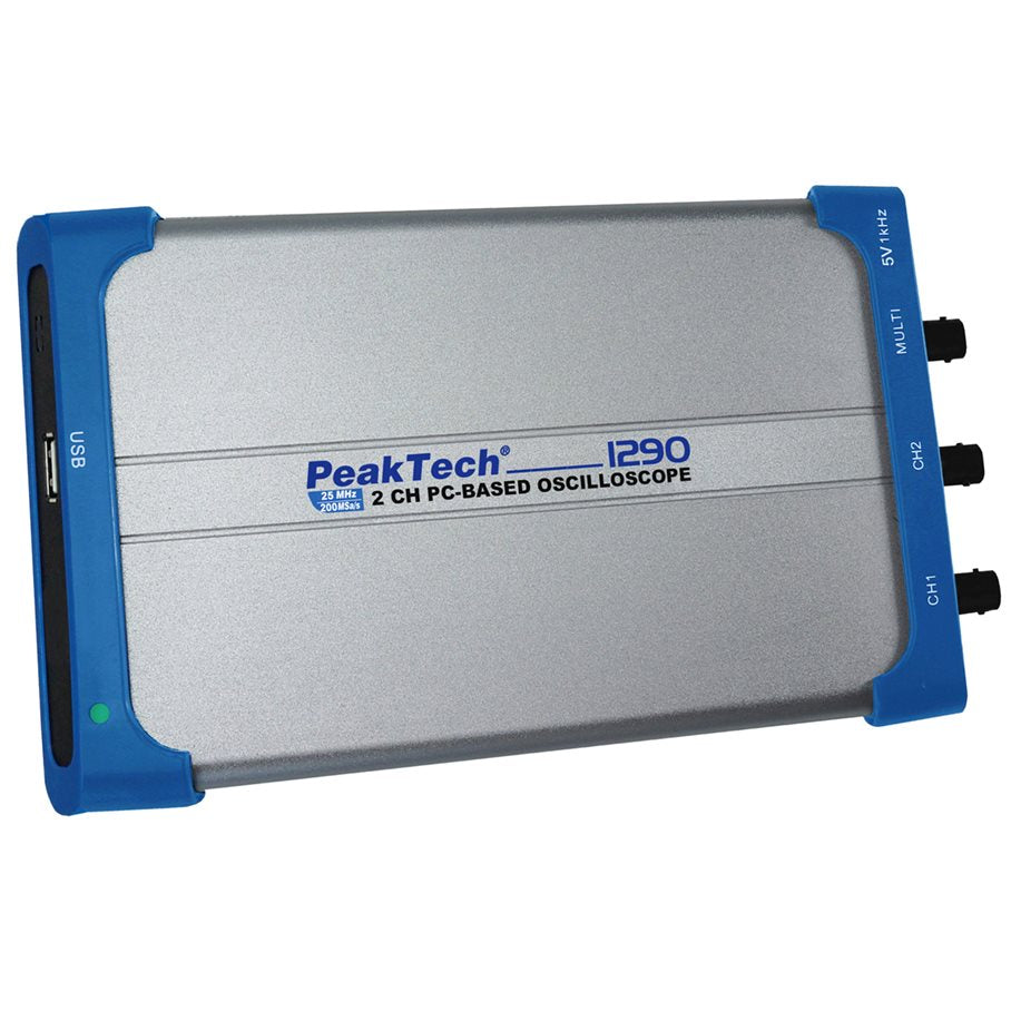 PC-oscilloskop 2x25 MHz EN STL