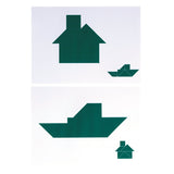 Tangram arbetskort EN STL