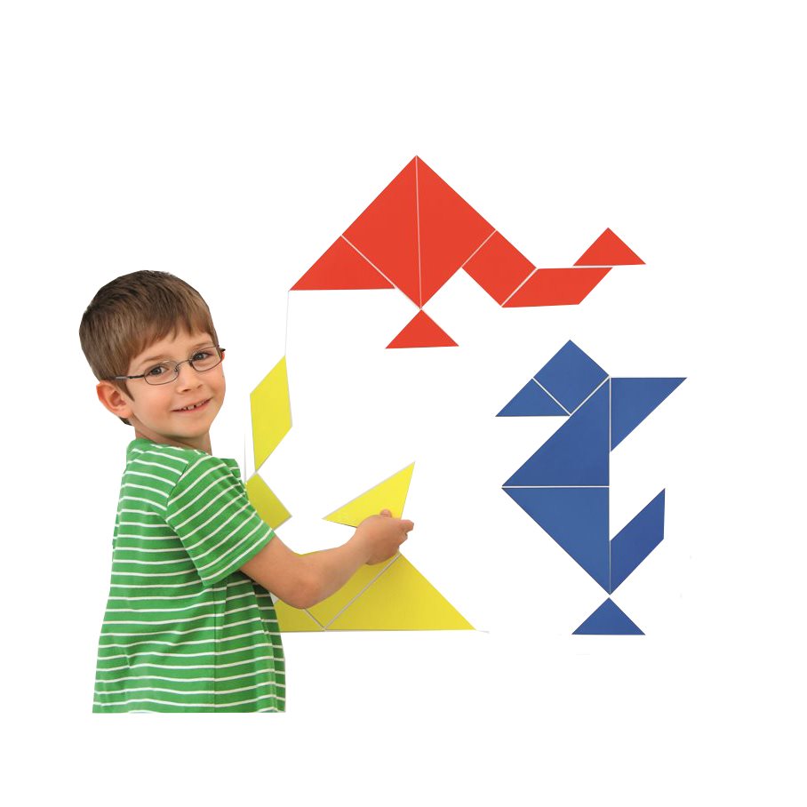 Tangram - magnetiskt EN STL