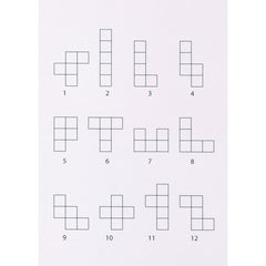 Pentomino arbetskort (pkt. 1) EN STL