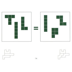 Pentomino arbetskort (pkt. 4) EN STL