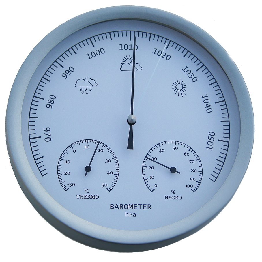 Barometer, Termometer, hygrometer EN STL