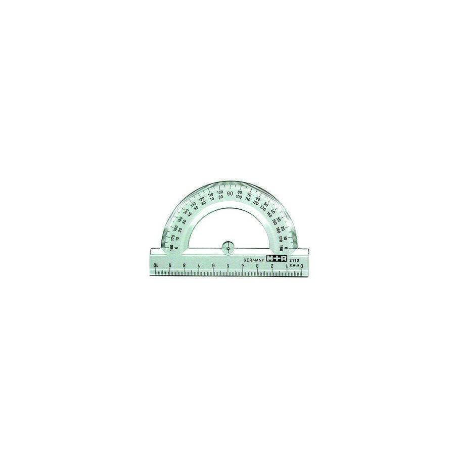 Gradskiva 180°, 10 cm, Plast EN STL