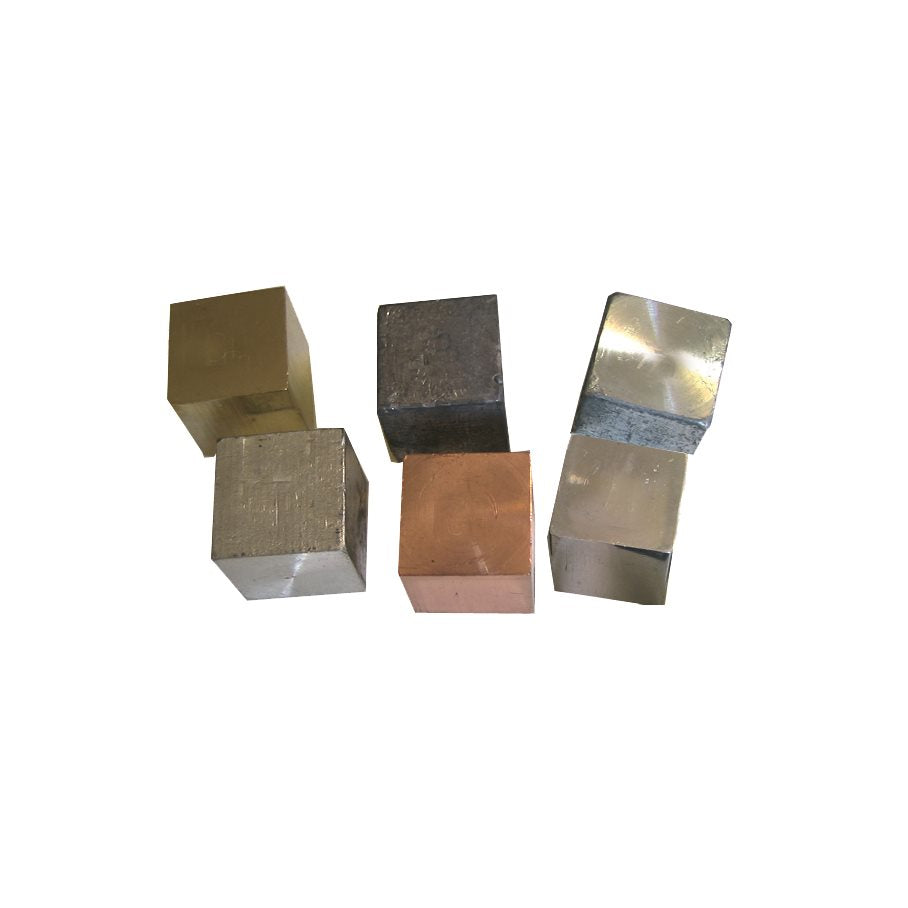 6-Pack kuber i olika metaller EN STL