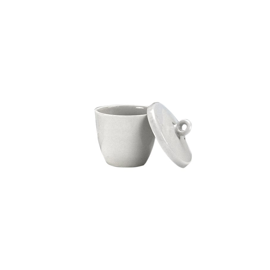 Porslinsdegel med lock 20 ml - 38 mm, fp 15 st EN STL