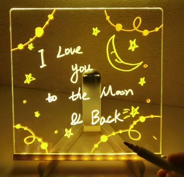 Led Light- Rita med ljus 20X30 CM